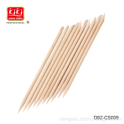 nail art wood stick Cuticle Pusher. nail cleaner tools for nail arts